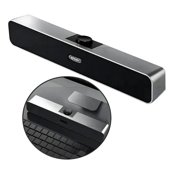 Caixa De Som Gamer Soundbar Usb Potência 6w Som Estéreo