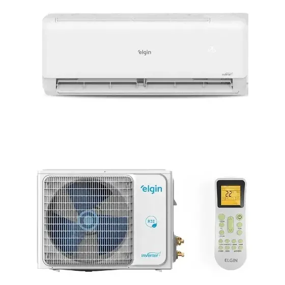 Ar Condicionado Split Hi Wall Inverter R-32 Elgin Eco II Wifi 24.000 BTUs Quente/Frio Monofásico