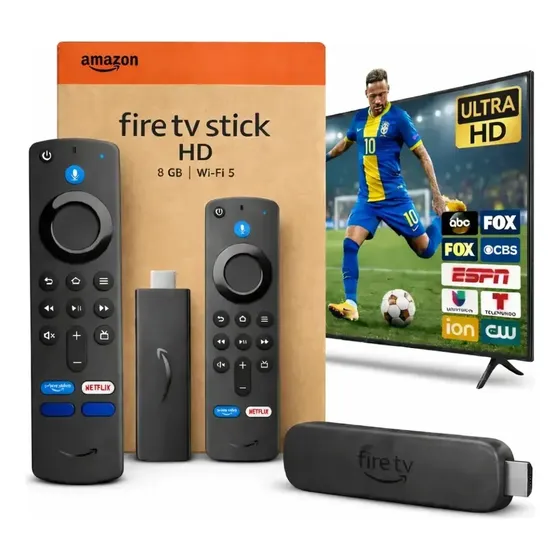 Amazon Fire TV Stick Full HD com Alexa e Controle por Voz