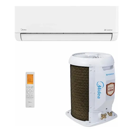 Ar Condicionado Split Inverter 12k Midea Ai Airv Q/f 220v