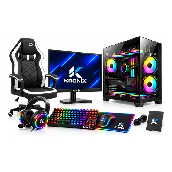 Pc Gamer Montado Completo Amd 3.4ghz Ssd 512 + Gtx 4gb Ddr5