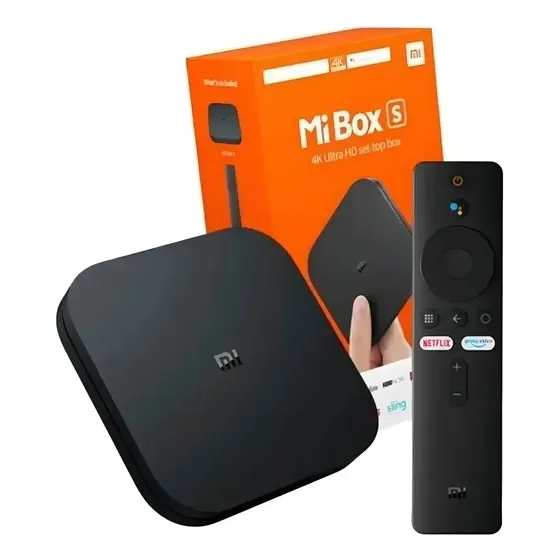Xiaomi Mi Box S Mdz-22-ab 1a Geração 4k 8gb Preto 2gb Ram Co