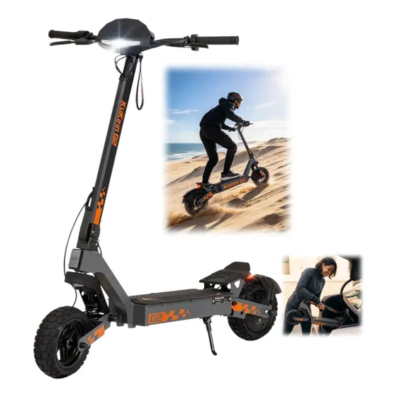 Patinete Elétrico Kukirin G2 Adulto Dobrável Pneus Off-road