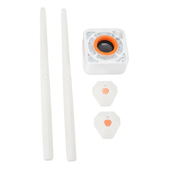 Conjunto De Bateria Virtual Portátil, 3d, Sens. De Movimento