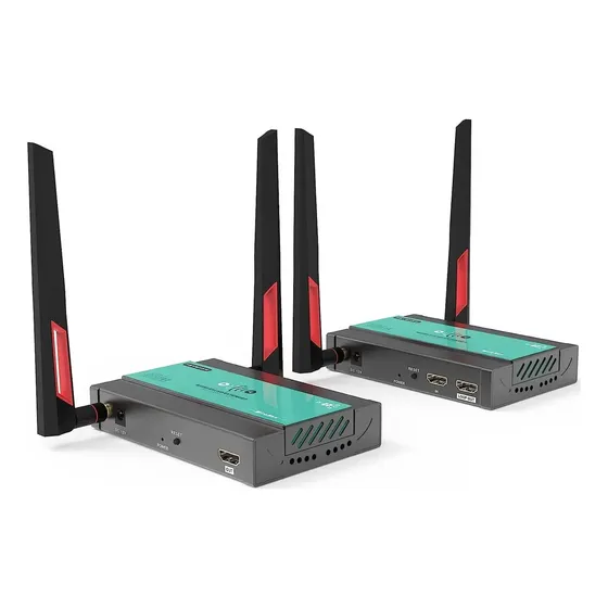Transmisor Hdmi Inalámbrico Y Extensor Receptor 200m 1080p