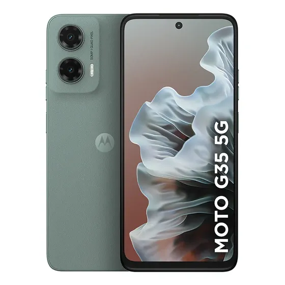 Smartphone Motorola Moto g35 5G - 256GB 4GB RAM+8GB Ram Boost, e Camera 50MP com AI NFC Tela 6.7" com Superbrilho - Cinza