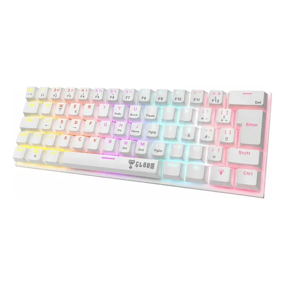 Teclado Mecânico Gamer Snow Walker V2 Rgb 60% Switch Red Teclado Mecânico Gamer Snow Walker V2 Rgb 60% Switch Red