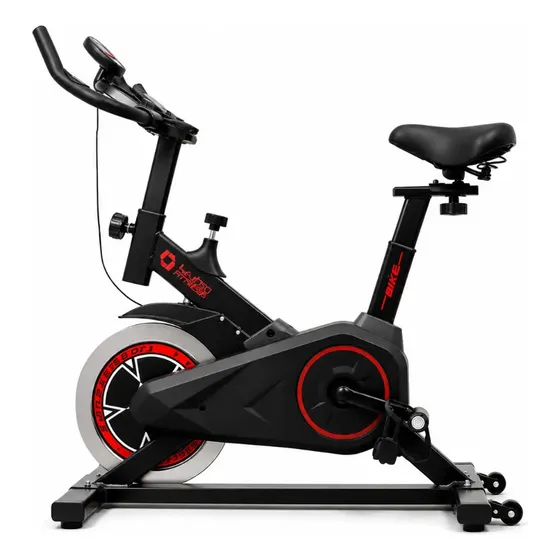 Bicicleta Ergométrica Spinning Fitness 8kg Preto Cardio