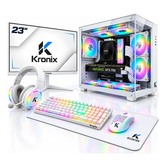 Pc Gamer Montado Branco Cpu I7 Completo Nvidia Gtx Ddr5