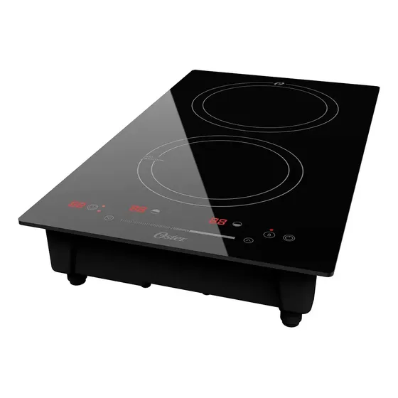 Cooktop Oster Otop202 Indução 2 Bocas Preto 127v
