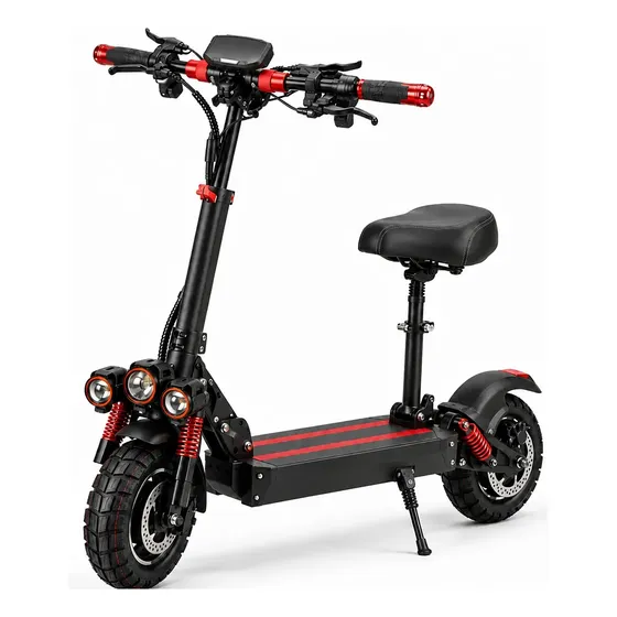 Patinete Elétrico F5 M4 800w 48v Banco Dobrável Adulto Preto