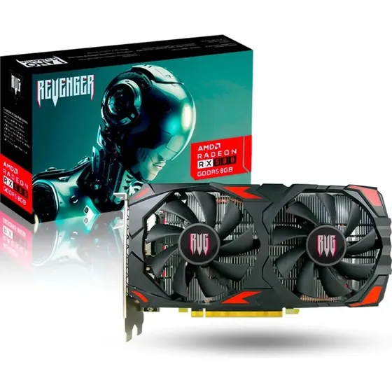 Placa De Video Radeon Rx580 8gb 256 Bits Gddr5 Revender