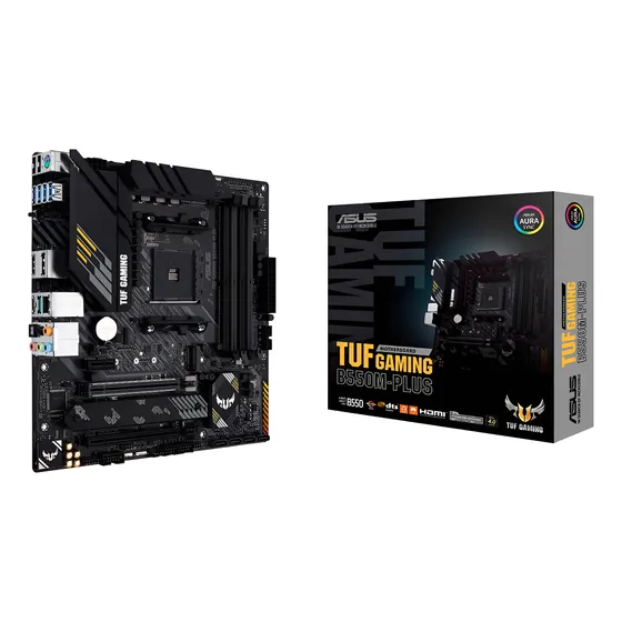 Placa Mãe Asus Tuf Gaming B550m-plus B550 Amd Am4 Matx Ddr4