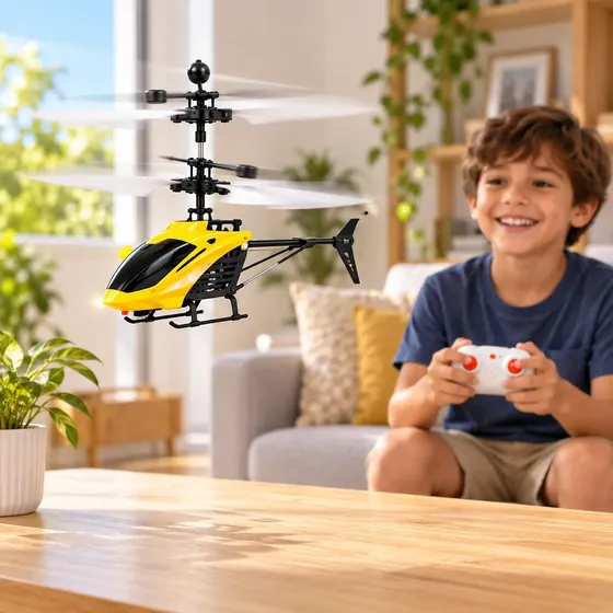 Helicóptero Controle Remoto Mini Drone Usb Recarregável