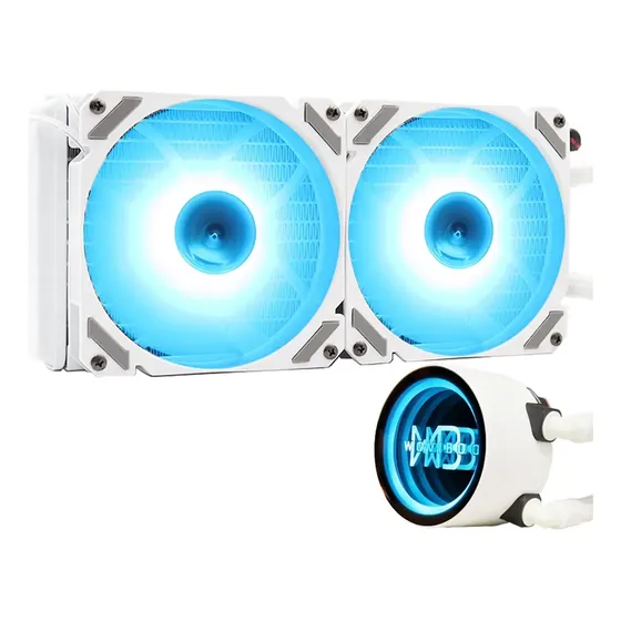 Water Cooler Pc Ventilador 240mm Rgb Intel 115x 1700 Amd Am4