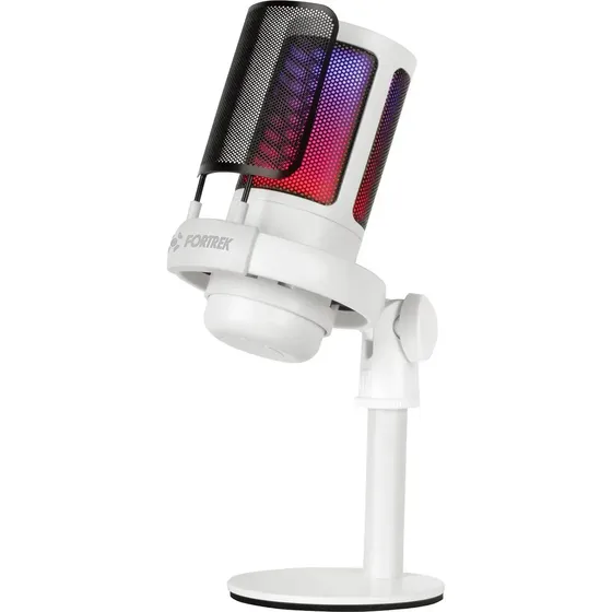 Microfone Gamer Fortrek Usb Mic10 Branco 86961 Branco