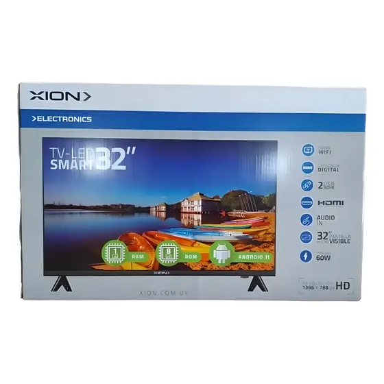 Smart TV Xion 32" LED HD com Android e Wi-Fi