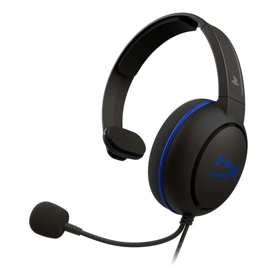 Headset Gamer Cloud Chat Ps5 Ps4 Hx-hscchs Preto Hyperx Preto E Azul