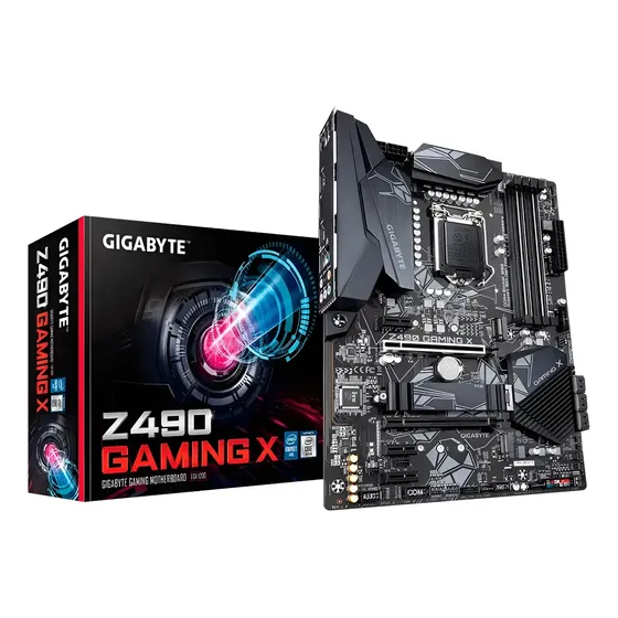 Placa-mãe Gigabyte Z490 Gaming X 10gen Lga 1200 Ddr4 Black