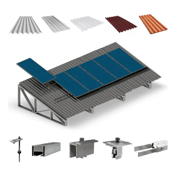 Kit Estrutura Suporte 06 Placas Solar Viga Metálica 1,20m