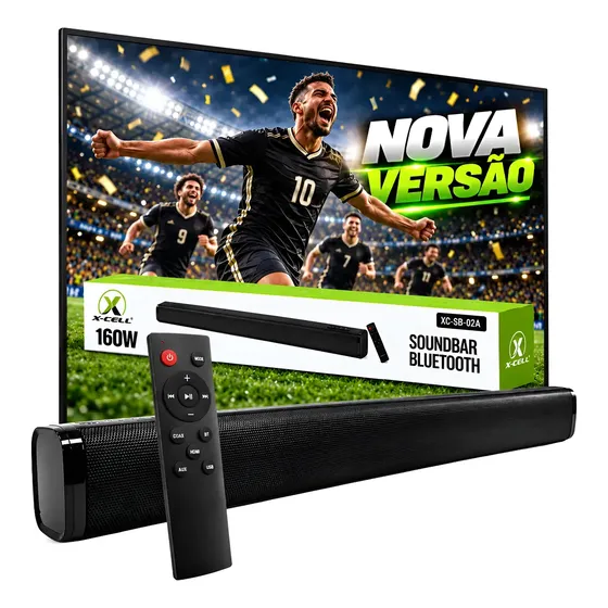 Caixa De Som Sound Bar Home Theater Bluetooth Para Tv Cinema