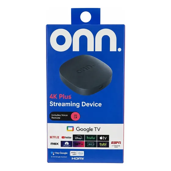 Caixa Onn 4k Plus Google Tv 2+16 Wifi6 Controle Voz Google