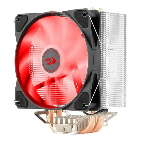 Air Cooler 120mm Redragon Tyr, Led Red, Black - Cc-9104r