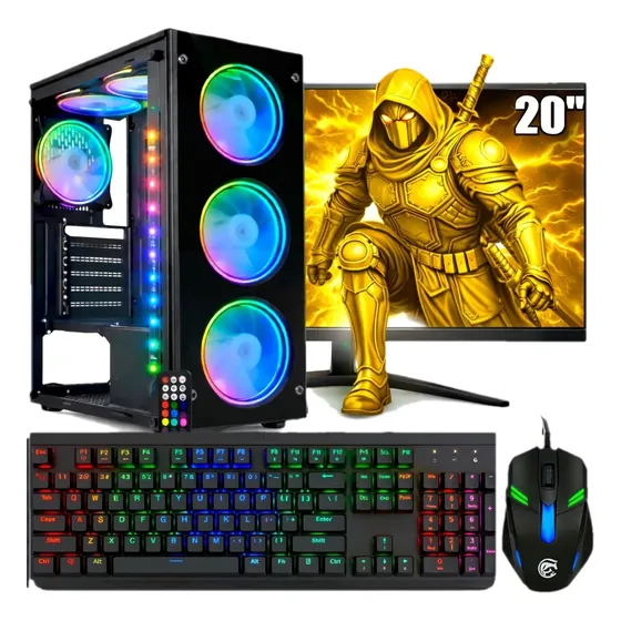 Pc Completo Xeon 16 Nucleos, 64gb, Rx 580 8gb Ddr5, Ssd 480g Pc Completo Xeon 16 Nucleos, 64gb, Rx 580 8gb Ddr5, Ssd 480g
