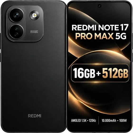 Xiaomi Redmi Note 17 Pro Max 5g 512gb 16gb Ram Global + Nf