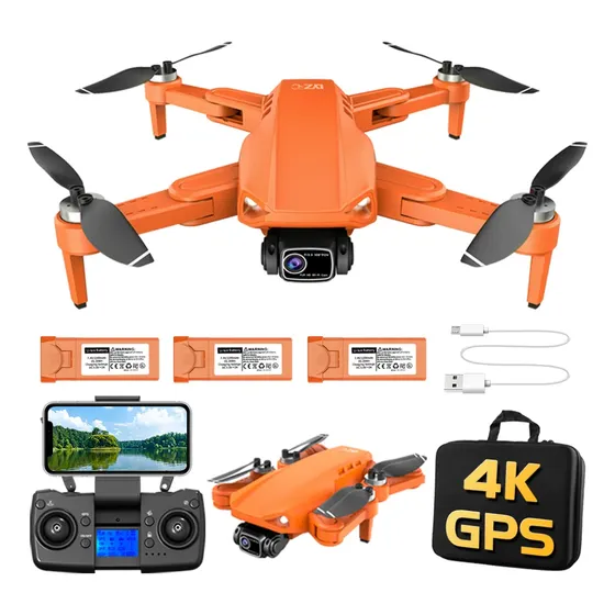 Drone L900 Pro Se Mini Drones 4k Com Gps Com 3 Baterias Drone L900 Pro Se Mini Drones 4k Com Gps Com 3 Baterias