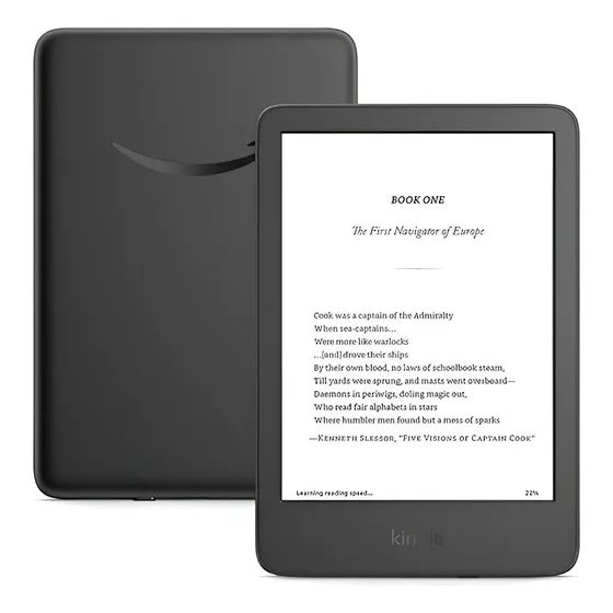 Amazon Kindle E-reader 2024 11ª Geração 6'' 16gb Preto