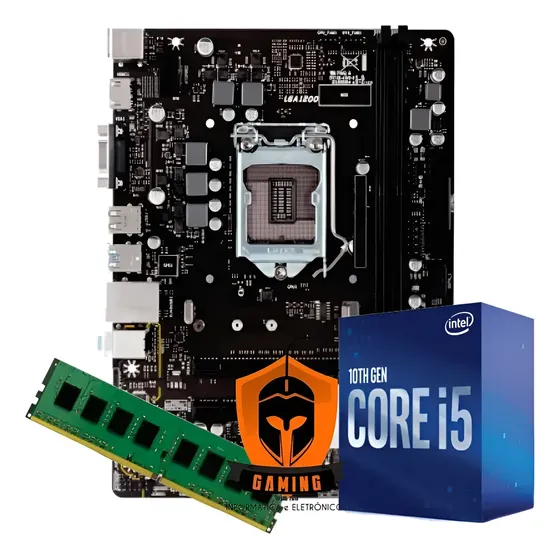 Kit Upgrade Intel I5 3.1 + Placa Mãe Intel H61 C/memória 8gb