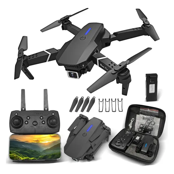 Mini Drone A15 Pro Com Câmera Wifi Fpv Dobrável
