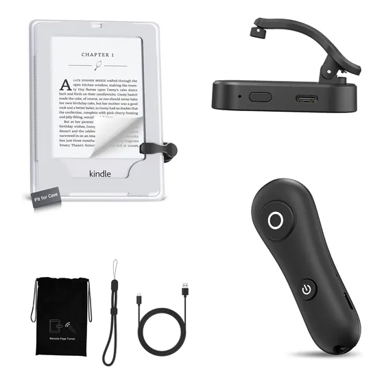 Page Turner Para Kindle Com Capa, Compatível Com Kindle