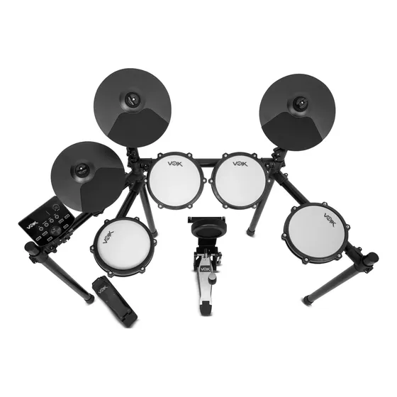 Bateria Eletrônica Voik Boost-700 Profissional Completa