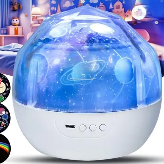 21 Sets Of Films, Night Light Projector For Kids Bedroom,