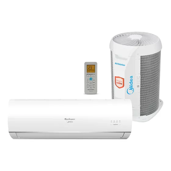 Ar Condicionado Split 12000 Btu Airvolution Frio Midea Branco 220