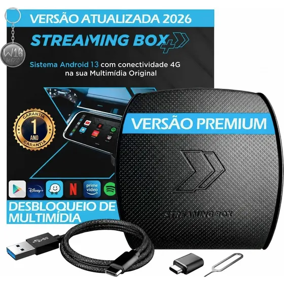 Streaming Box Plus Faaftech 64gb 4gb Ram Carplay Android
