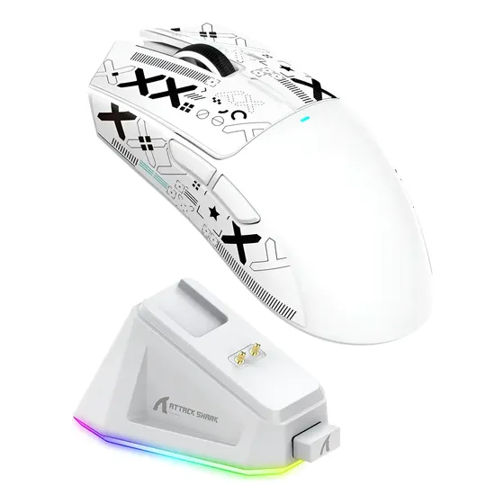 Mouse Gamer Attack Shark X11 Tri Mode