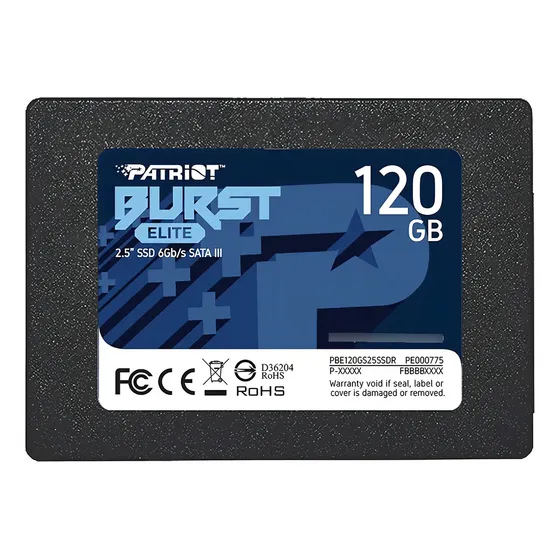 Ssd Disco Interno Sata Iii 2,5 120gb Burst Elite Patriot