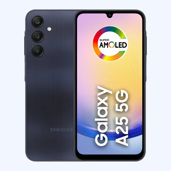 Samsung Galaxy A25 6gb Ram 128gb 5G Cor azul escuro - Excelente (Recondicionado)