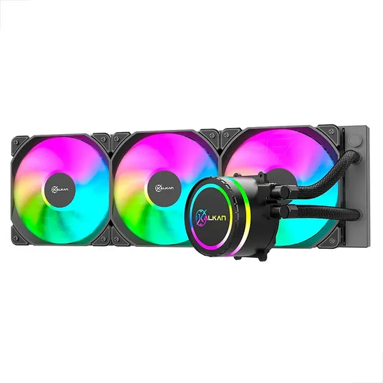 Water Cooler Kalkan Iota 360mm Argb Preto Intel/amd Klk00046