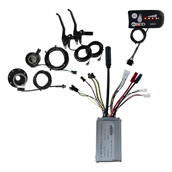 Kit Controlador De Bicicleta Elétrica 36/48v 250w Com Tela /