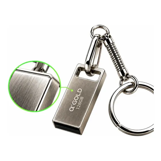 Mini Pen Drive 8gb 16gb 32gb 64gb 128gb Rápido Usb De Metal