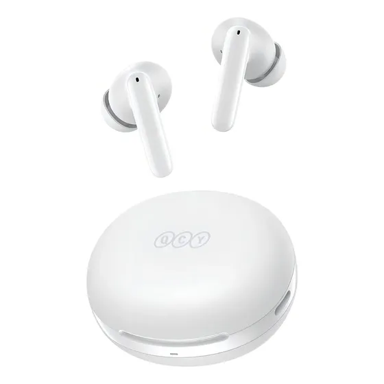 Fone Qcy T13 Anc 2 Bluetooth 5.3 Conexão Multiponto Cor Branco