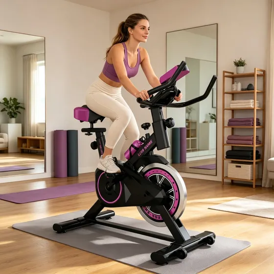 Bicicleta Spinning Mecânica Com Monitor Lcd E Volante 6 Kg Bicicleta Spinning Mecânica Com Monitor Lcd E Volante 6 Kg