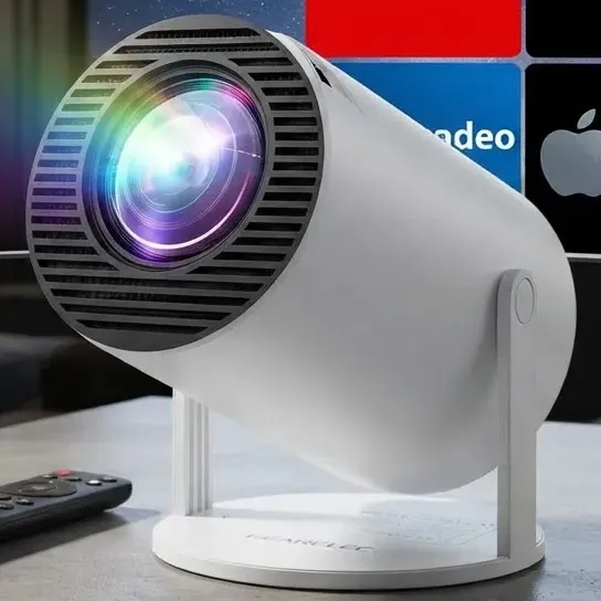 Mini Projetor Portátil Smart Wi-fi Bluetooth 4k