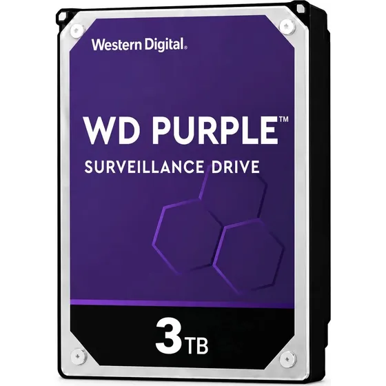 Hd Wd Purple 3tb 3,5 Sata P/ Dvr Cftv Segurança 24/7