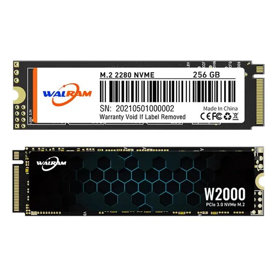 Ssd M.2 Nvme Walram 256gb 2280 Pcie 3.0 2000mb/s