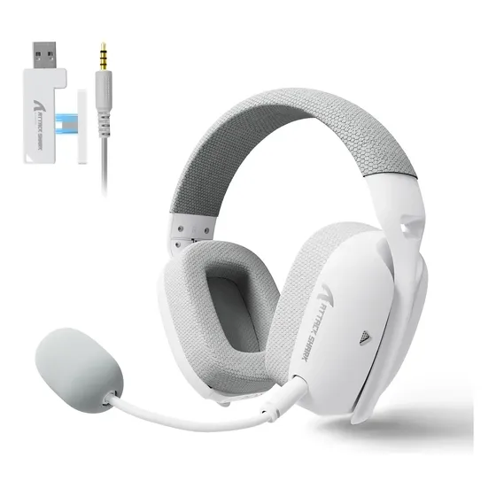Headset Gamer Attack Shark L80 Pro Sem Fio Pc Ps4